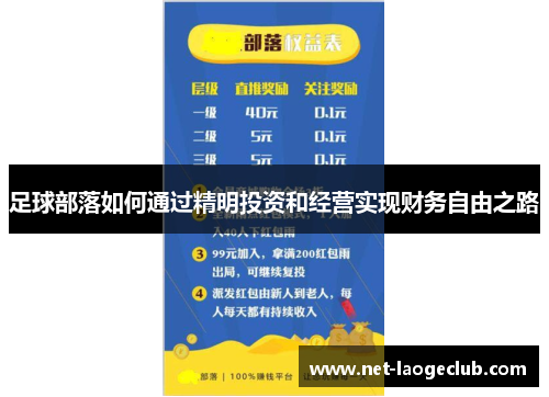 足球部落如何通过精明投资和经营实现财务自由之路