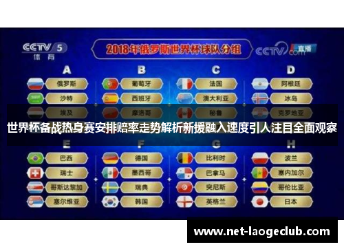 世界杯备战热身赛安排赔率走势解析新援融入速度引人注目全面观察